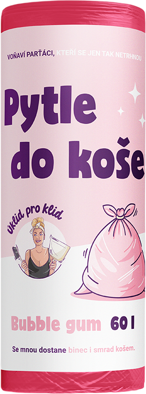 Úklid pro klid Odpadkové pytle do koše 60 l