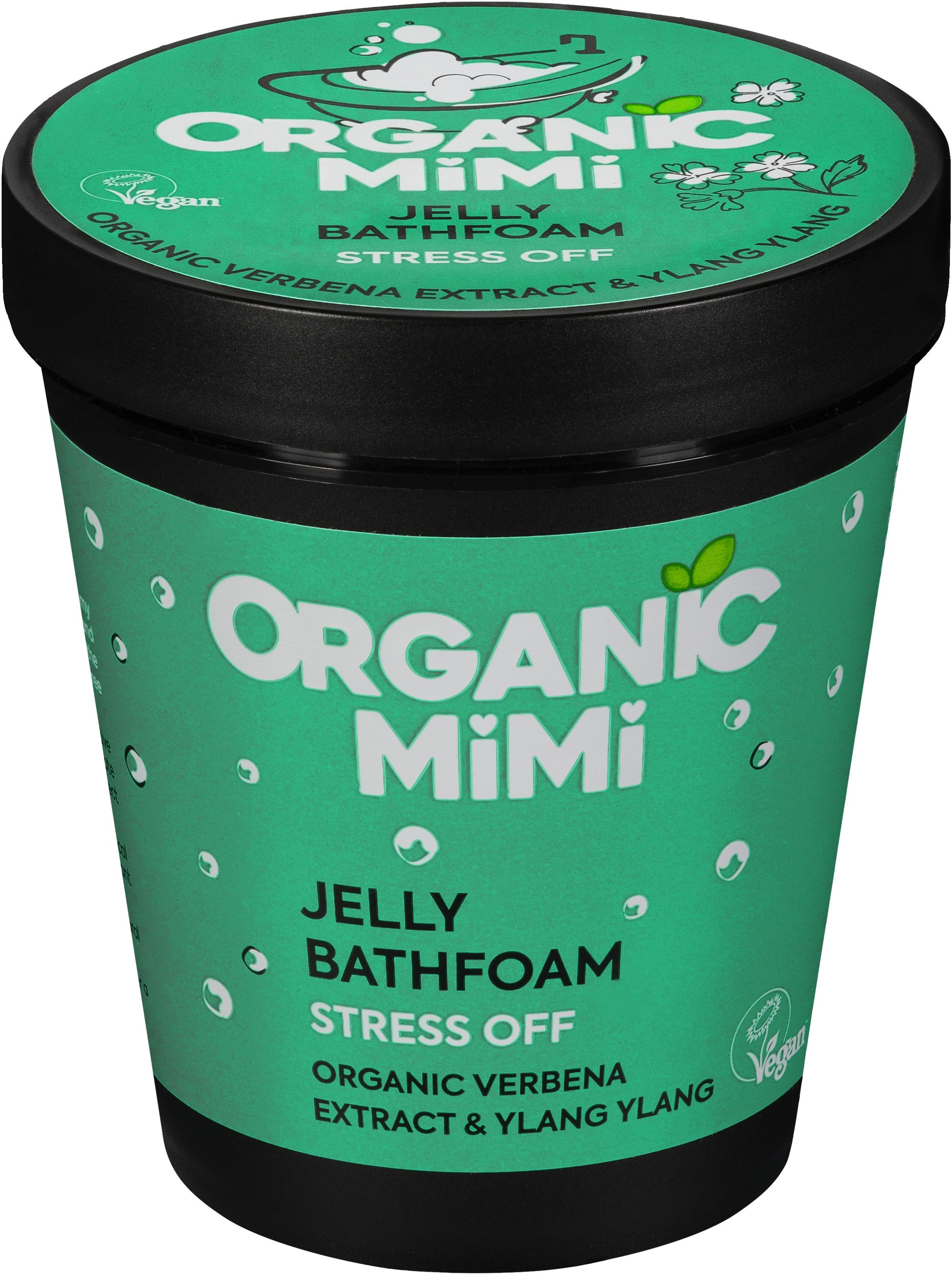 Organic Mimi Stress Off Verbena & Ylang Ylang gelová pěna do koupele 200 ml