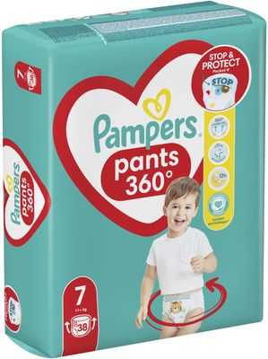 Pampers Active Baby Pants Kalhotkové plenky vel. 7, 17+ kg, 38 ks