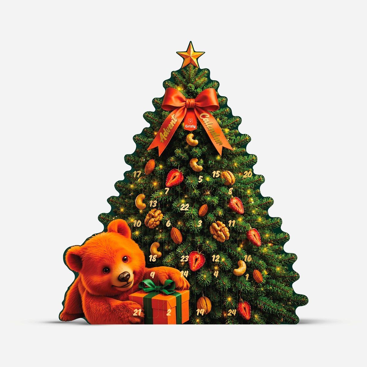 Grizly Adventní kalendář 2026 920 g