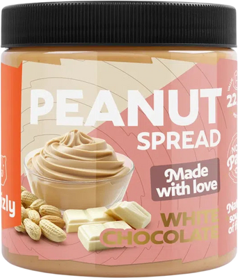 Grizly Arašídový krém s bílou čokoládou 500 g