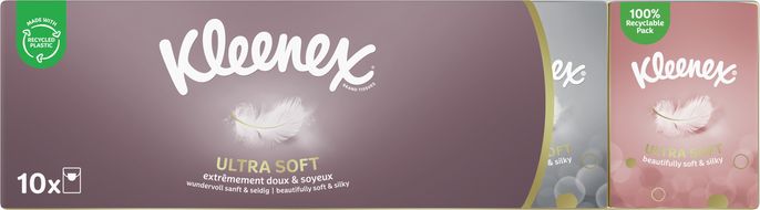 Kleenex® Kapesníky papírové Ultra Soft Mini 10 x 7 ks