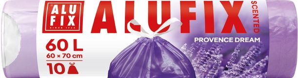 Alufix Pytle na odpadky zatahovací s vůní levandule 10 ks