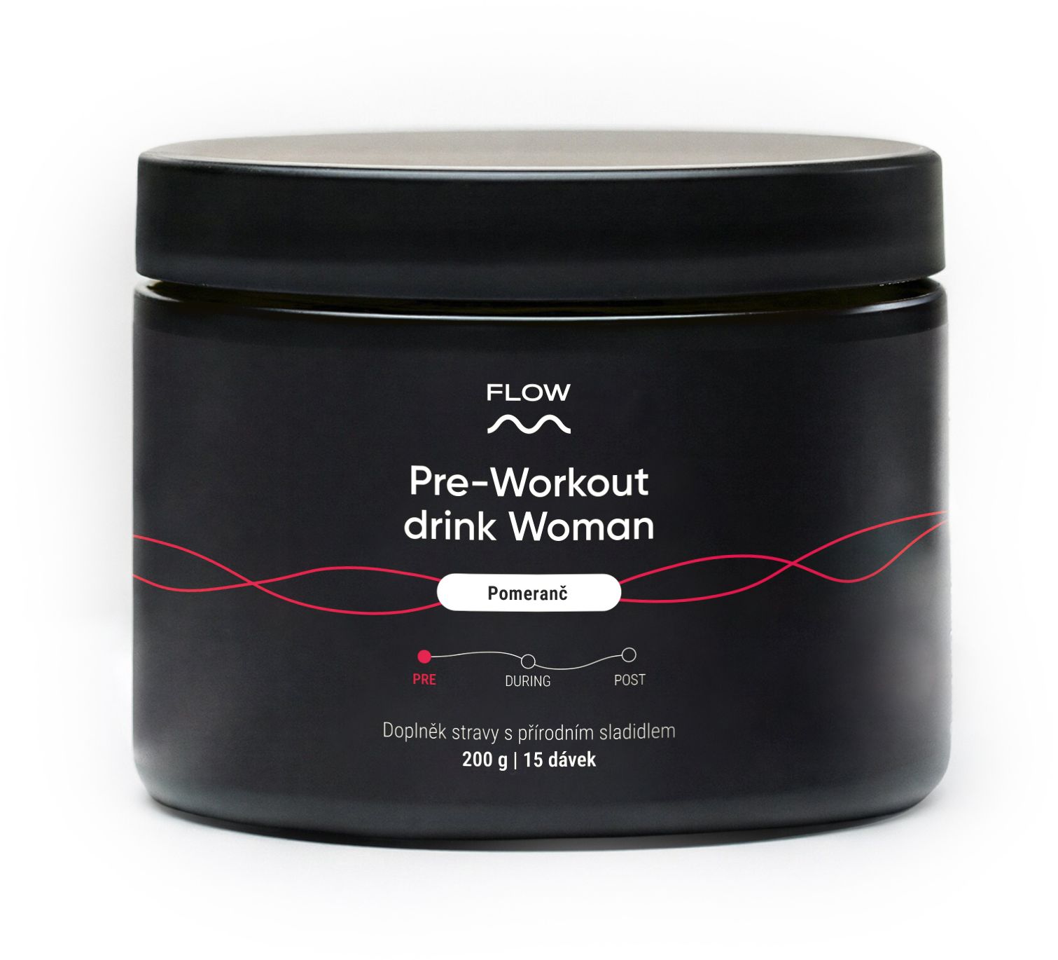 Flow Preworkout Woman (pomeranč) 200 g