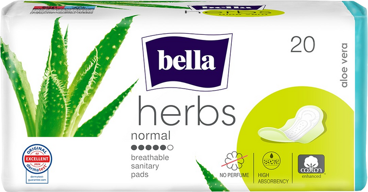 Bella AloeVera normal hygienické vložky 20 ks