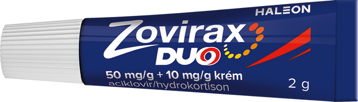 Zovirax DUO 50mg/g+10mg/g krém 2 g