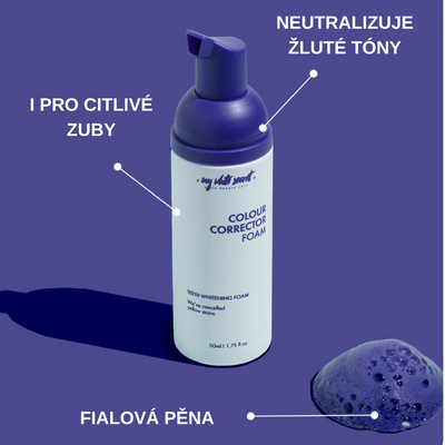 My White Secret Pěnový korektor pro bělení zubů 50 ml
