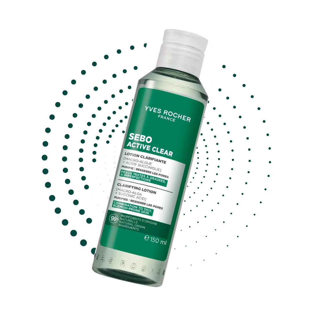 Yves Rocher Sebo Active Clear Čisticí tonikum 150 ml