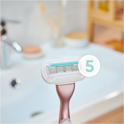 Gillette Venus Sensitive Rose Gold strojek + 3 hlavice 3 ks