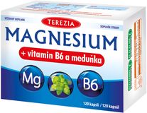 Terezia Magnesium+vitamin B6 a meduňka 120 kapslí