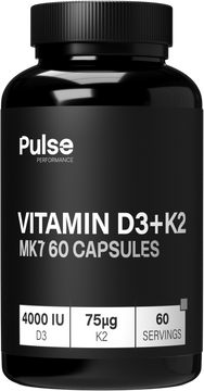 Pulse Performance Vitamin D3+K2 MK7 60 kapslí