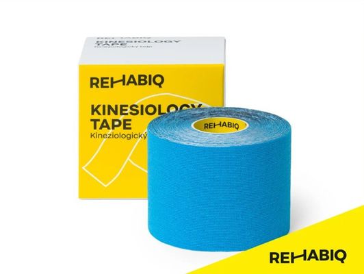 Rehabiq Kinesiology Tape, tejpovací páska modrá 5 m