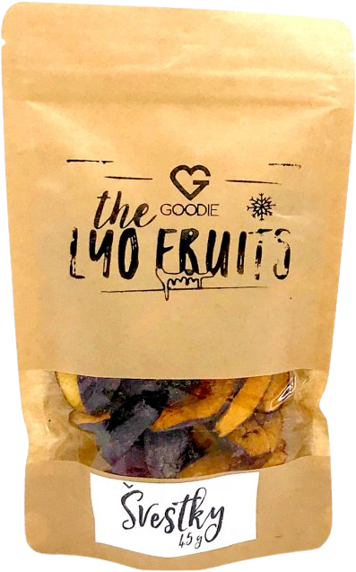 Goodie Lyofilizované švestky 45 g