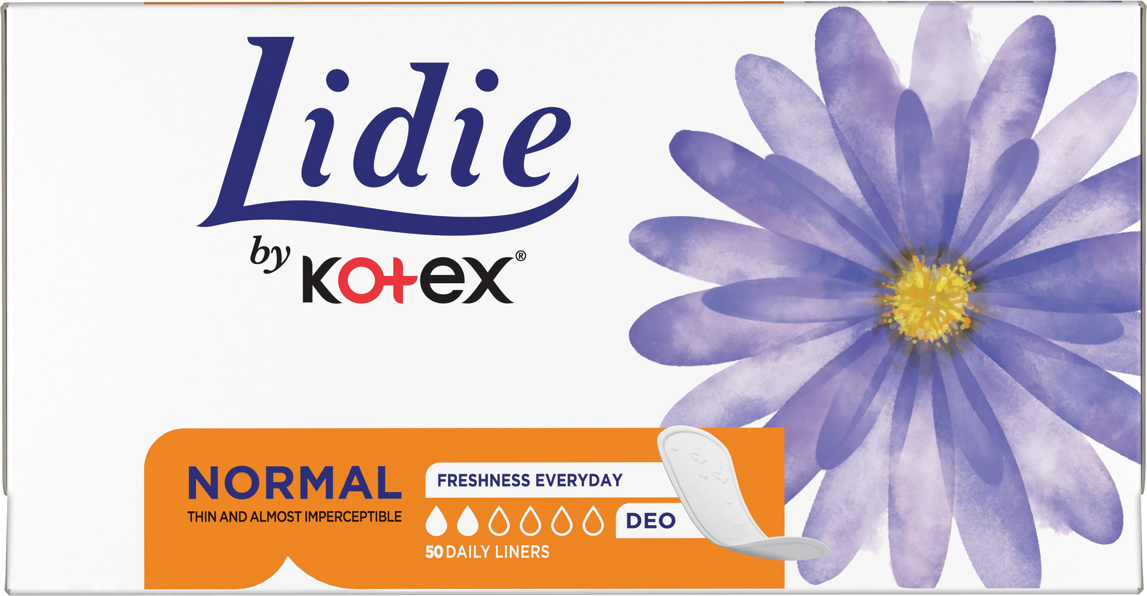 Kotex® LIDIE by Slip Deo 50 ks