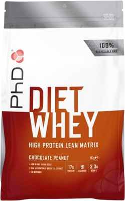 PhD Nutrition Diet Whey Čokoláda-oříšek 1000 g