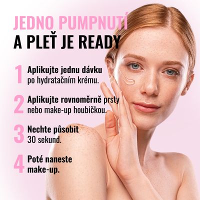 Dermacol Satin make-up base - vyhlazující báze pod make-up 30 ml