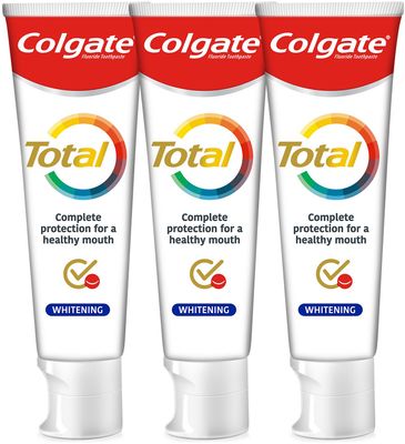 Colgate Zubní pasta Total Whitening 3 x 75 ml