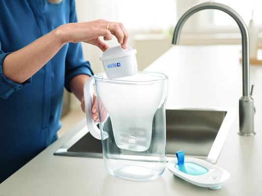 Brita Style XL LED, filtr MX PRO, Filtrační konvice, šedá