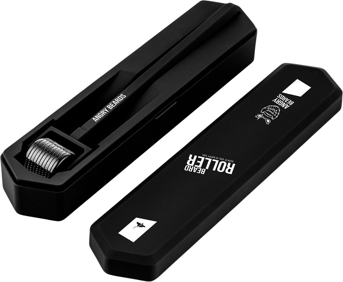 Angry Beards Váleček na růst vousů s čističem 50 ml