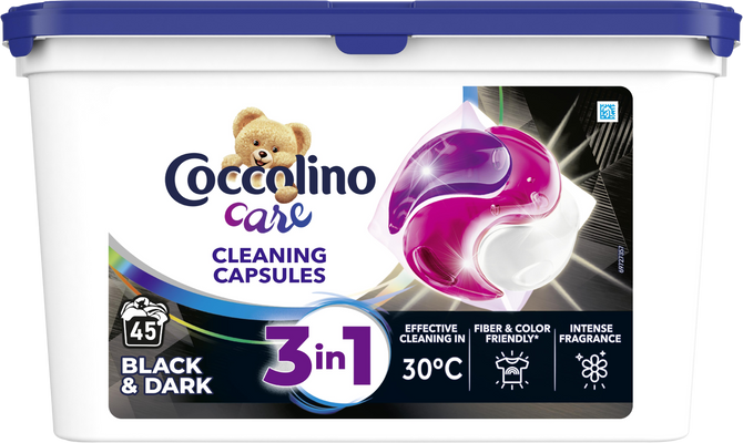 Coccolino kapsle na praní Black 40 kapslí