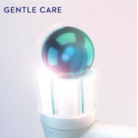 Oral-B iO Series Gentle Care, kartáčkové hlavy pro citlivé dásně, bílé 4 ks