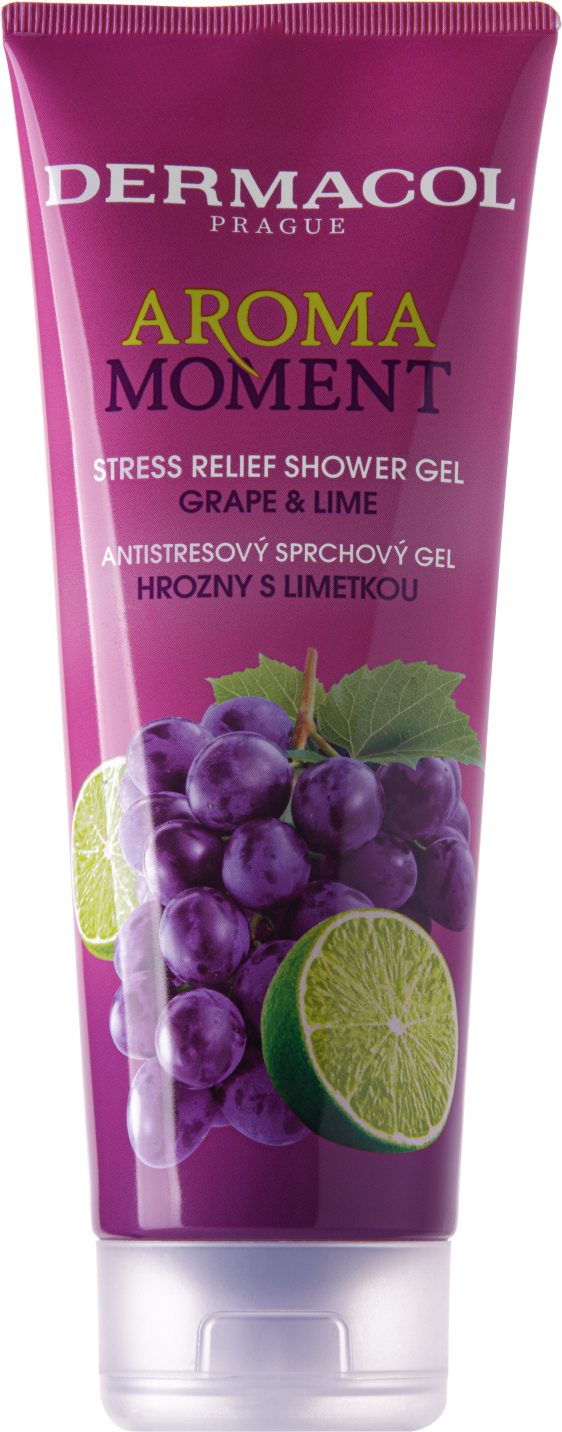 Dermacol Aroma Moment Antistresový sprchový gel hrozno s limetkou 250 ml
