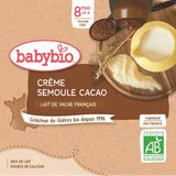 Babybio Krupice s kakaem 4 x 85 g