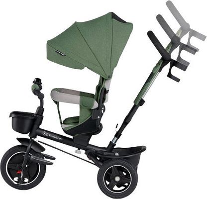 Kinderkraft Select Tříkolka Spinstep Pink, Premium