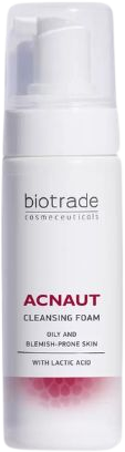 Biotrade Čisticí pěna pro mastnou a problematickou pleť Acnaut 150 ml