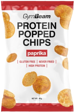 GymBeam Proteinové čipsy paprika 40 g