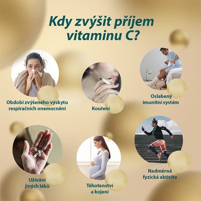 Cetebe ® Vitamin C 500 mg s postupným uvolňováním 60 kapslí