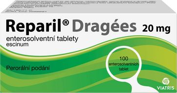 Reparil -Dragées 20 mg 100 tablet