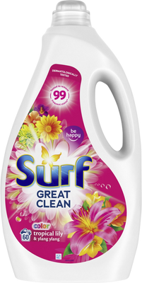 Surf Color prací gel Tropical 3 l