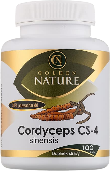 Golden Nature Cordyceps CS-4 100 kapslí