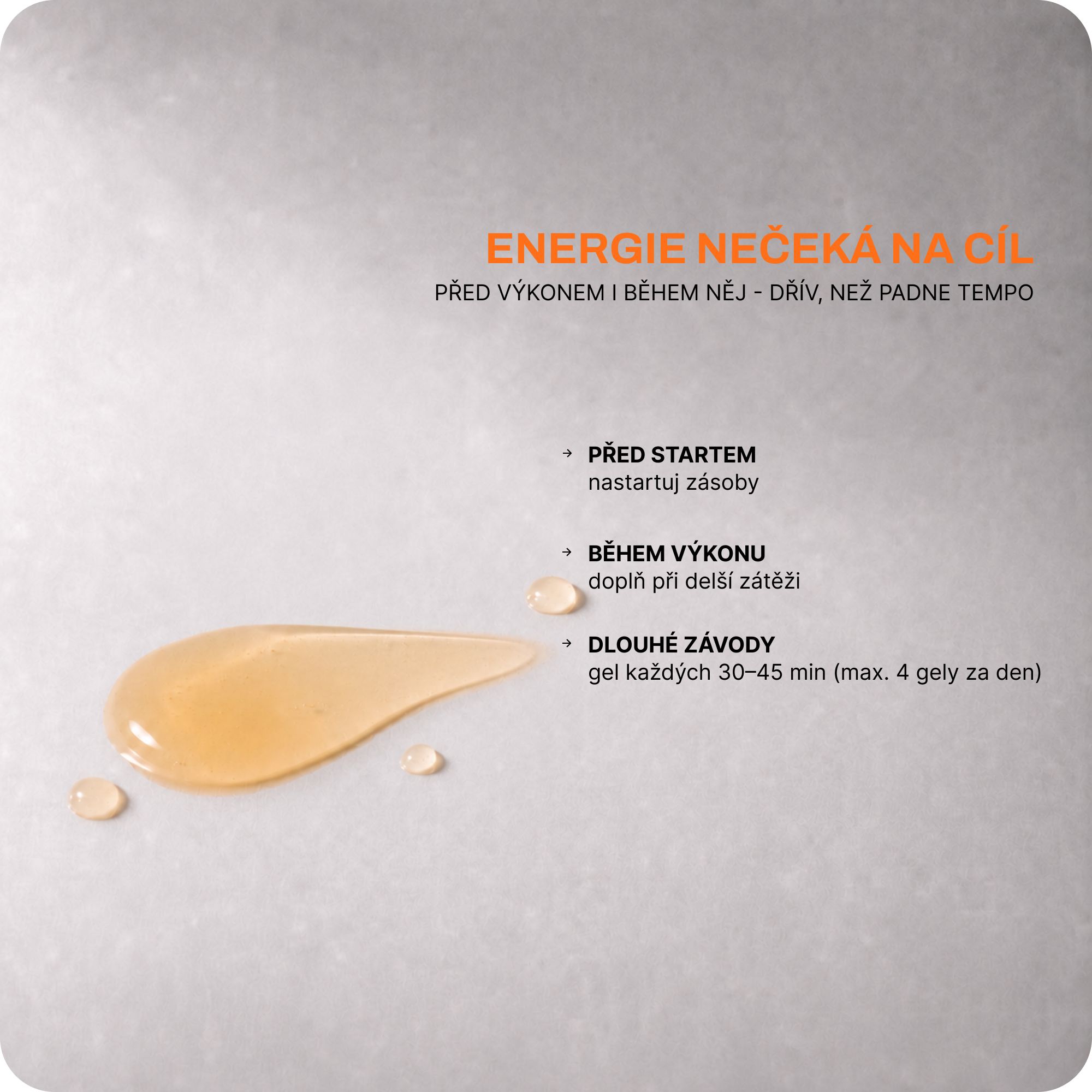 Pulse Performance Energy gel Orange 40 g