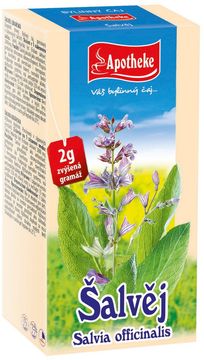 Apotheke Šalvěj lékařská čaj 20 x 2 g