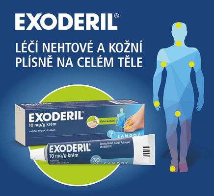 Exoderil ® 10 mg/g krém, 30 g