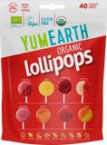 YumEarth BIO Ovocná lízátka Mix 8 příchutí 40 ks