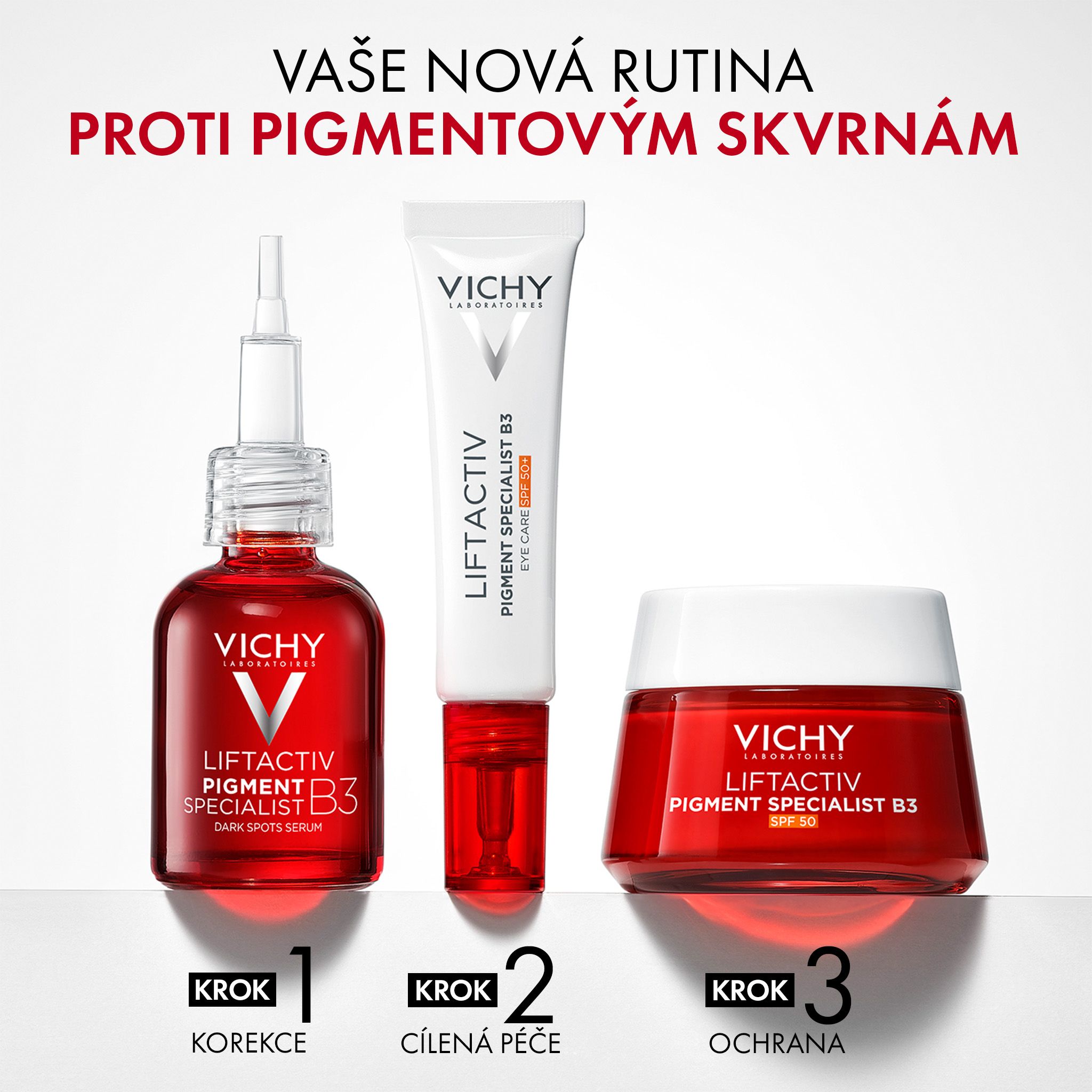 Vichy Liftactiv Pigment Specialist B3 oční krém SPF50+ 15 ml