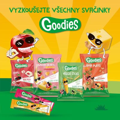 Goodies Zeleninové tyčinky 30 g