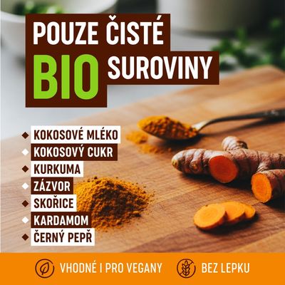 Organis Kurkuma latte BIO 28 g