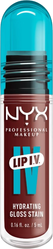 NYX Professional Makeup Lip IV Hydrating Gloss Stain, 05 Mocha Me Wet 5 ml