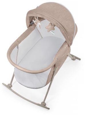 Kinderkraft Postýlka dětská 3v1 Lovi Beige