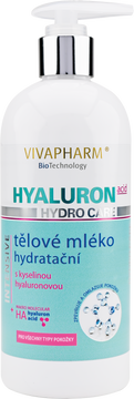 VivaPharm Tělové mléko s kyselinou hyaluronovou 400 ml