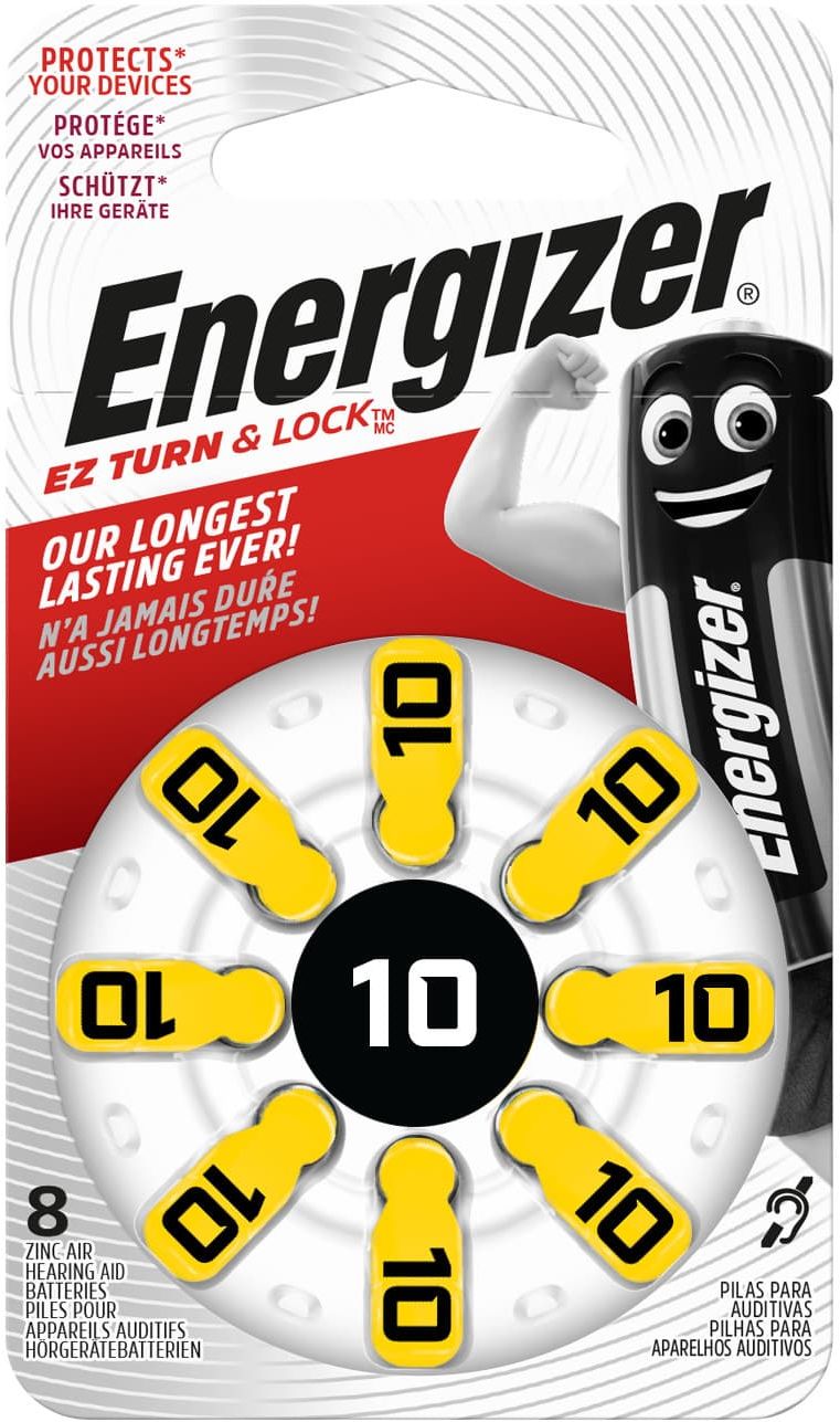 Energizer 10 DP-8 Baterie do naslouchadel 8 ks