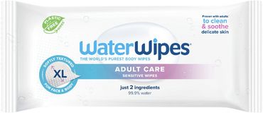 Waterwipes Ubrousky vlhčené Adults bez obsahu plastů 30 ks