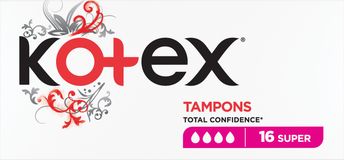 Kotex® Tampony Super 16 ks