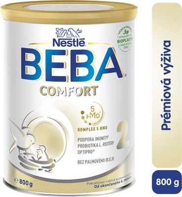 Nestlé Beba COMFORT 2, 5 HMO, pokračovací kojenecké mléko 800 g
