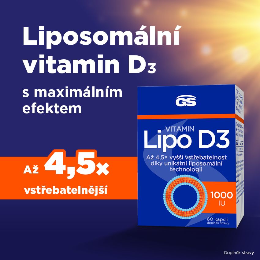 GS Vitamín Lipo D3 1000 IU