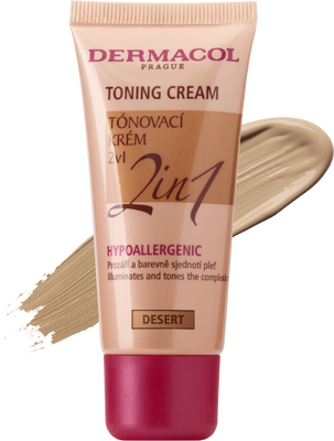 Dermacol Lehký tónovací krém 2v1 Desert 30 ml